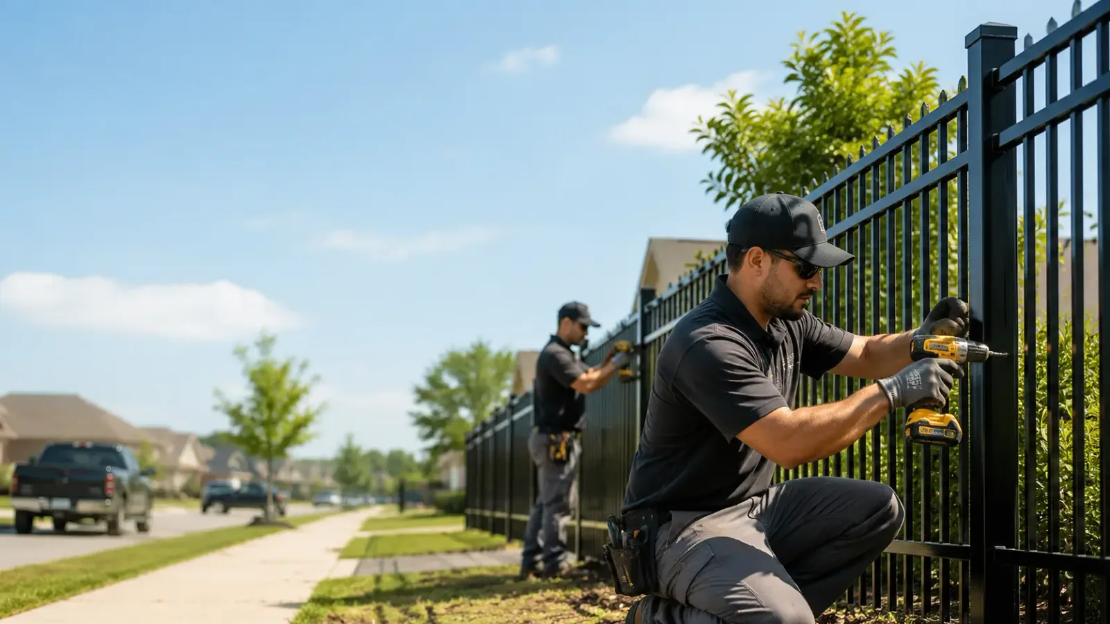 Metal Fence Installation in Sheridan, MI
